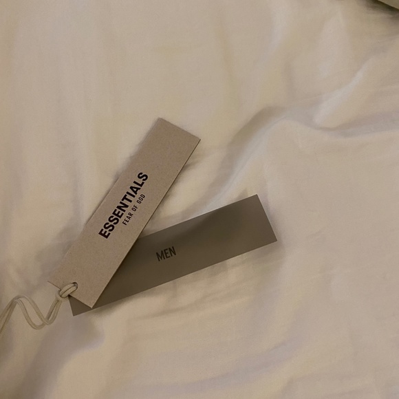 NWT Essentials (Fear of God) Relaxed Crewneck | Wheat - Picture 3 of 7